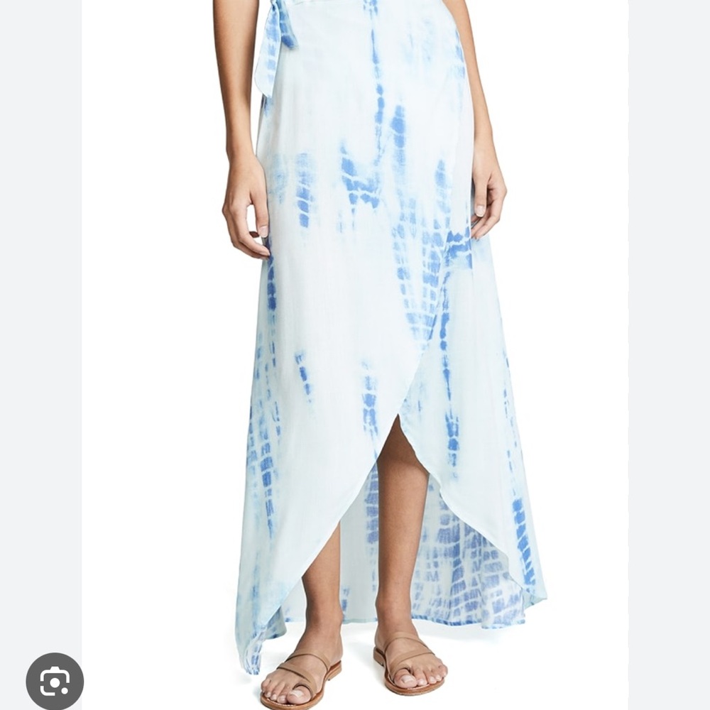 Kos Resort Tie Dye Maxi Skirt